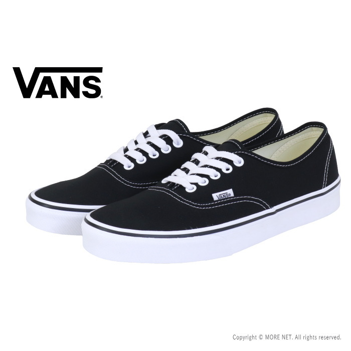 ���@���Y VANS �X�j�[�J�[ �I�[�Z���e�B�b�N VN000EE3BLK USA�K�i AUTHENTIC �����Y �C 2026�t��