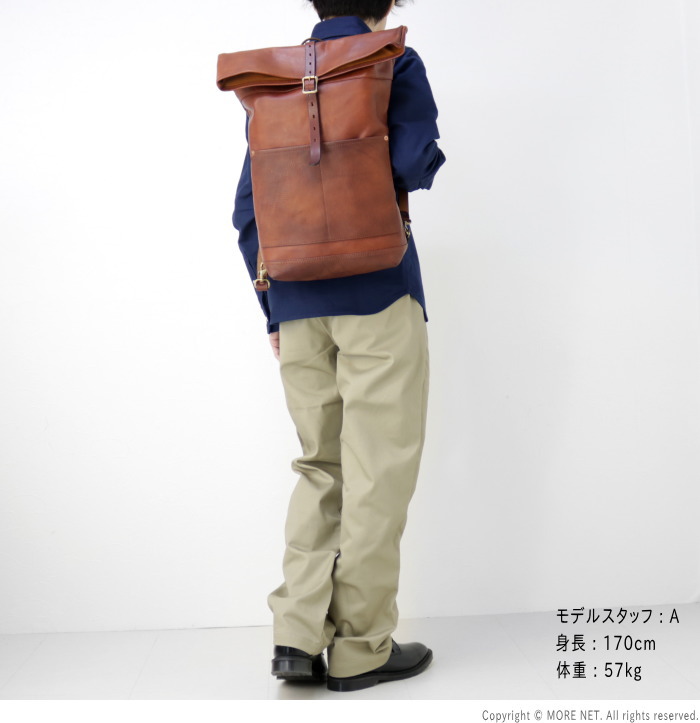 vasco VS-205L ロールトップ リュックサック 楽天市場】全2色【vasco/ヴァスコ】「Leather Roll Top Rucksack