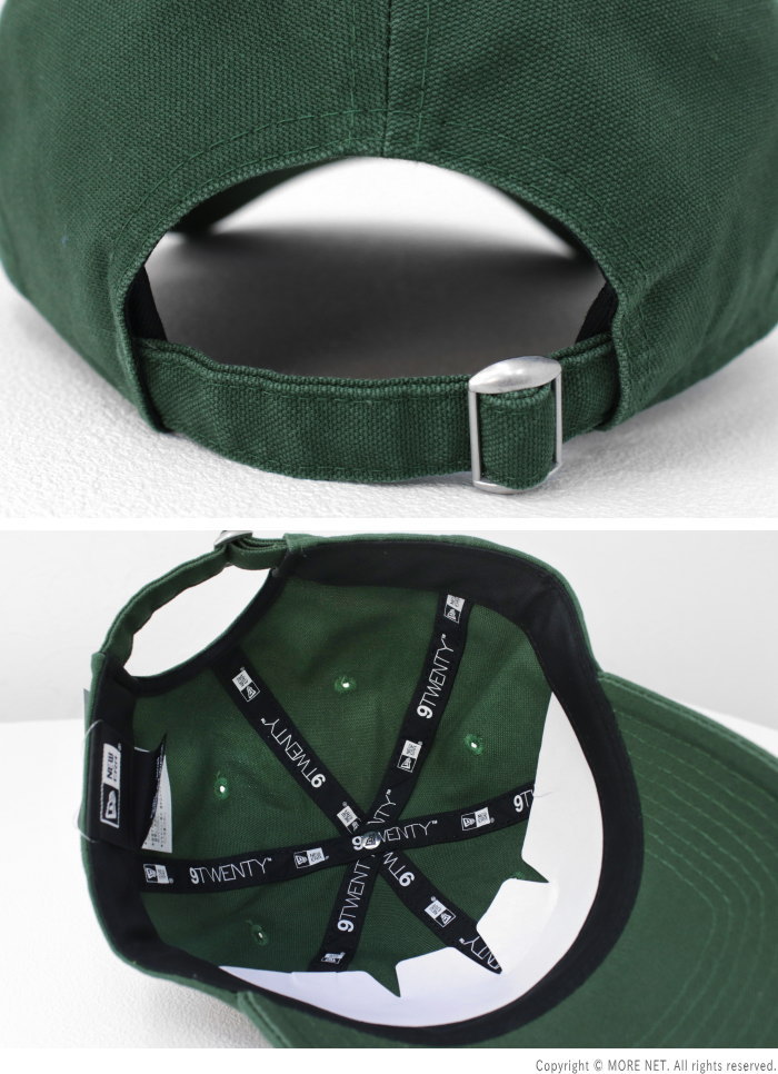 ニューエラ NEW ERA レザーパッチ ダックキャンバス 9TWENTY キャップ メンズ レディース 帽子 | NEW ERA | 08