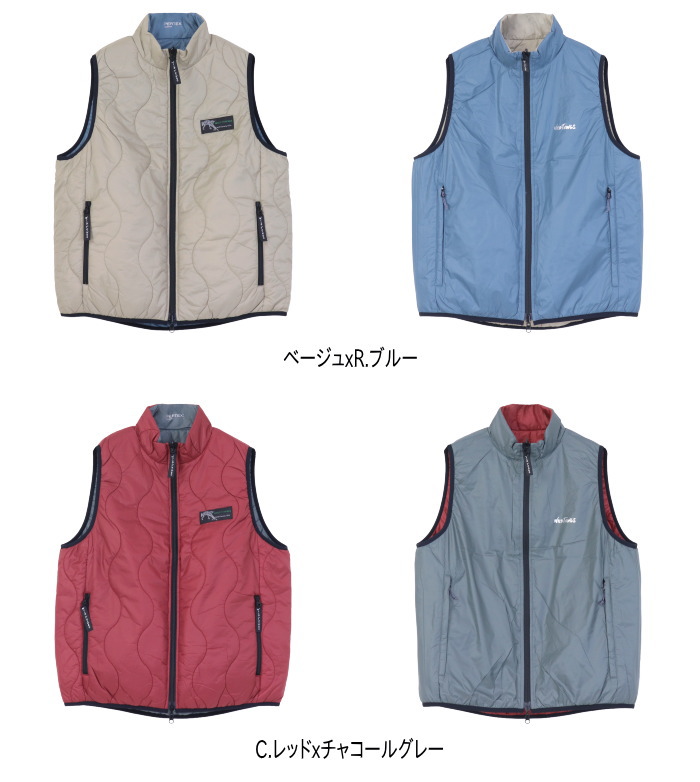 WILD THINGS（ワイルドシングス） リバーシブルビレイベスト WT25140SK