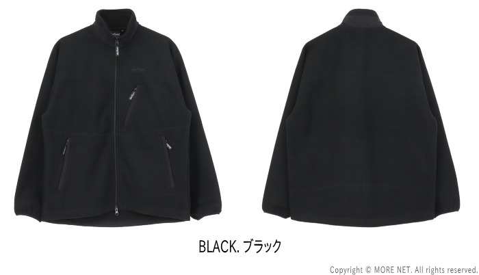 WILD THINGS（ワイルドシングス） グリッドフリースジャケット