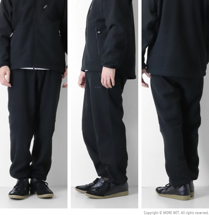 WILD THINGS（ワイルドシングス） グリッドフリースパンツ WT25156SK