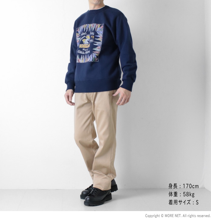 WHITESVILLE ホワイツビル WHITES VILLE 両Vガゼット プリント