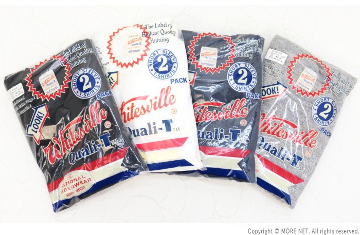 ホワイツビル WHITES VILLE 2パック半袖Tシャツ WV73544 メンズ 日本製 無地 2枚組 爆買 | WHITESVILLE | 08