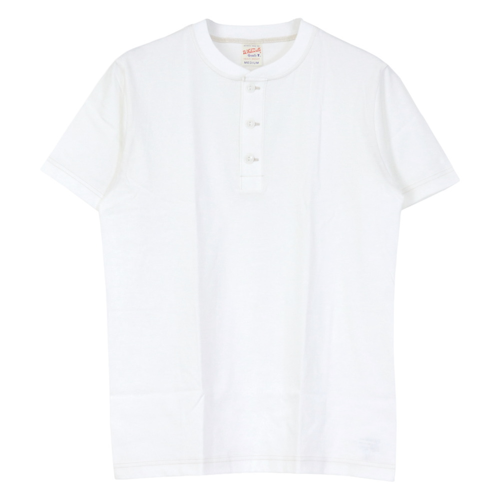 WHITESVILLE ホワイツビル WHITES VILLE ヘンリーネックパックTシャツ