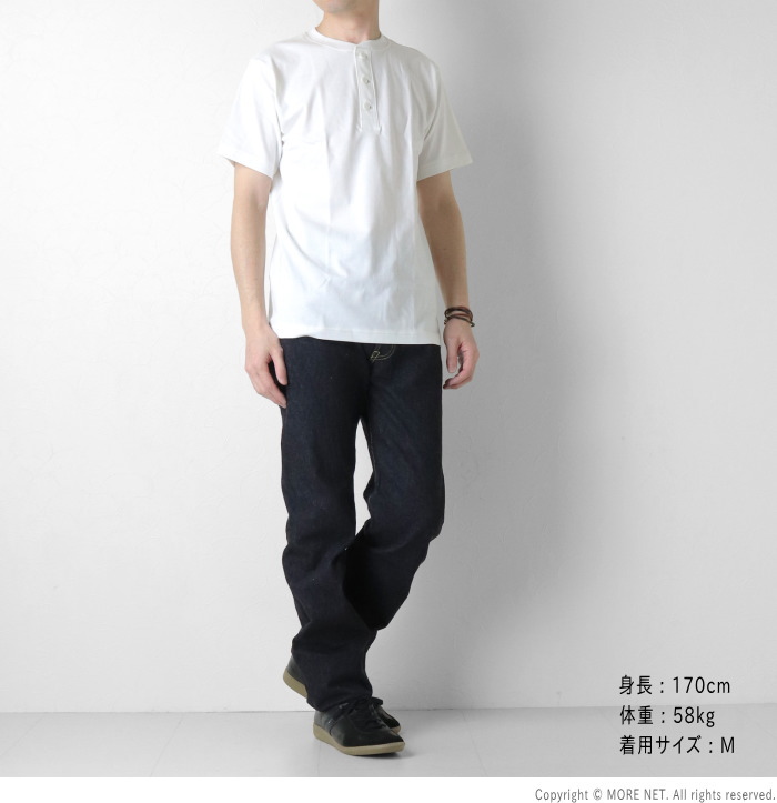 WHITESVILLE ホワイツビル WHITES VILLE ヘンリーネックパックTシャツ