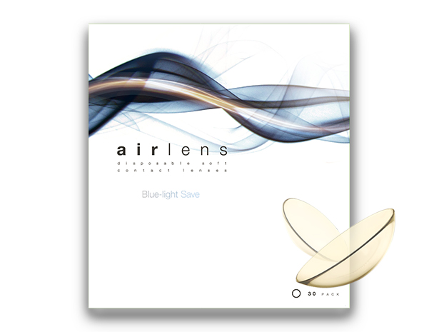 【2箱以上で10%OFFクーポン】 コンタクトレンズ 1day 30枚入 エアレンズ モイスチャー ブルーライトセーブ ワンデー airlens ワンデイ