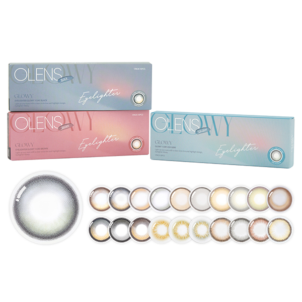新色発売【お得な2箱セット★10％OFF】韓国 カラコン ワンデー オーレンズ 1箱10枚入 OLENS 1day 度あり 度なし NewJeans 水光 POPLENS
