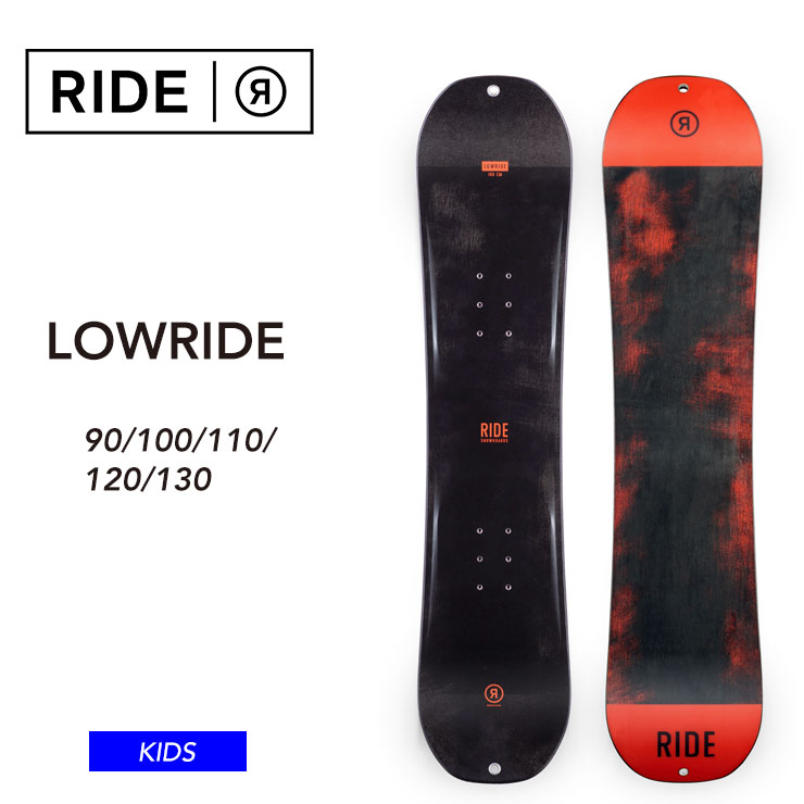 ☆キッズ☆22-23 RIDE ライド LOWRIDE ローライド キッズ 板 子供