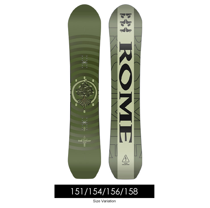 ROME SDS ローム STALE CREWZER スティールクルーザー 23-24 2024 スノーボード 板 メンズ : 1100047 :  モアスノー Yahoo!店 - 通販 - Yahoo!ショッピング