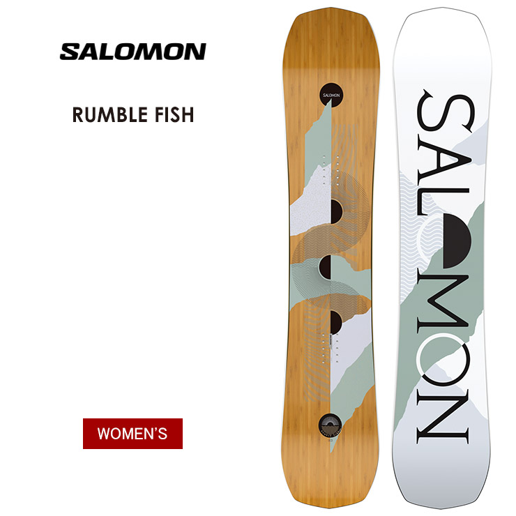 SALOMON サロモン RUMBLE FISH ランブルフィッシュ 22-23 2023 スノーボード 板 レディース ウーメンズ :  1400030 : モアスノー Yahoo!店 - 通販 - Yahoo!ショッピング