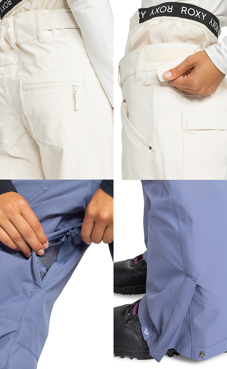 Roxy - 送料無料 新品 ROXY スノーボード パンツ SNOWHOLIC PT L ROXY 2025 ロキシー SNOWHOLIC NP PT レディース スノーボード