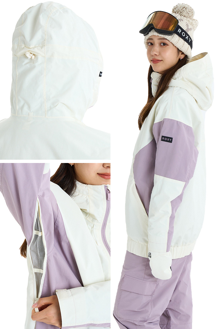 ROXY（ロキシー） 25-26 ROXY ALPHA ANORAK JK アルファ アノラック