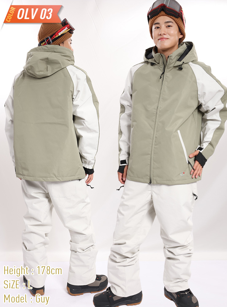スノーボードウェア 上下セット CHUR クール スノボー ジャケット