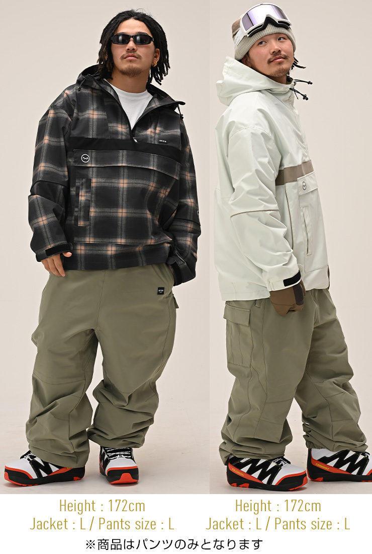 2026 ANTHEM アンセム 3D WIDE LITHIUM PANTS 3Dワイドリチウムパンツ