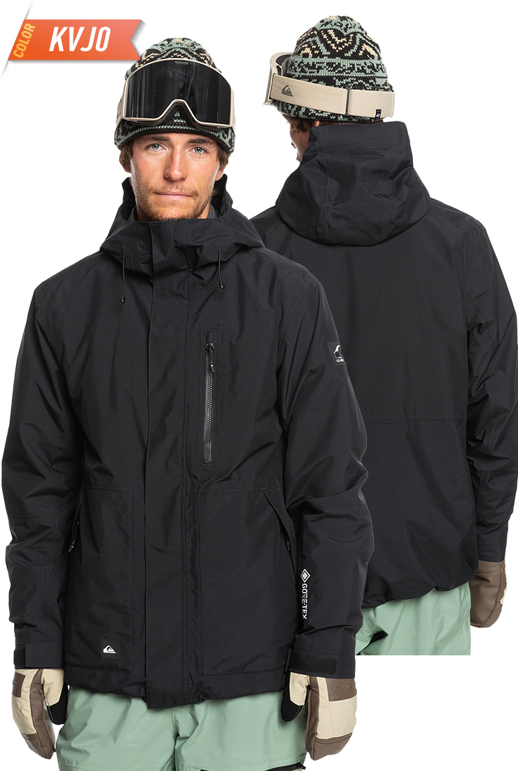 QUIKSILVER GORE-TEX スノーボードジャケット 黒 楽天市場】QUIKSILVER/クイックシルバー メンズ GORE-TEX スノー