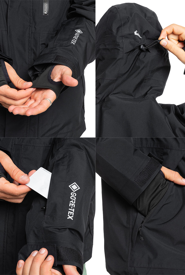 Quiksilver 2025 QUIKSILVER クイックシルバー MISSION GORE-TEX