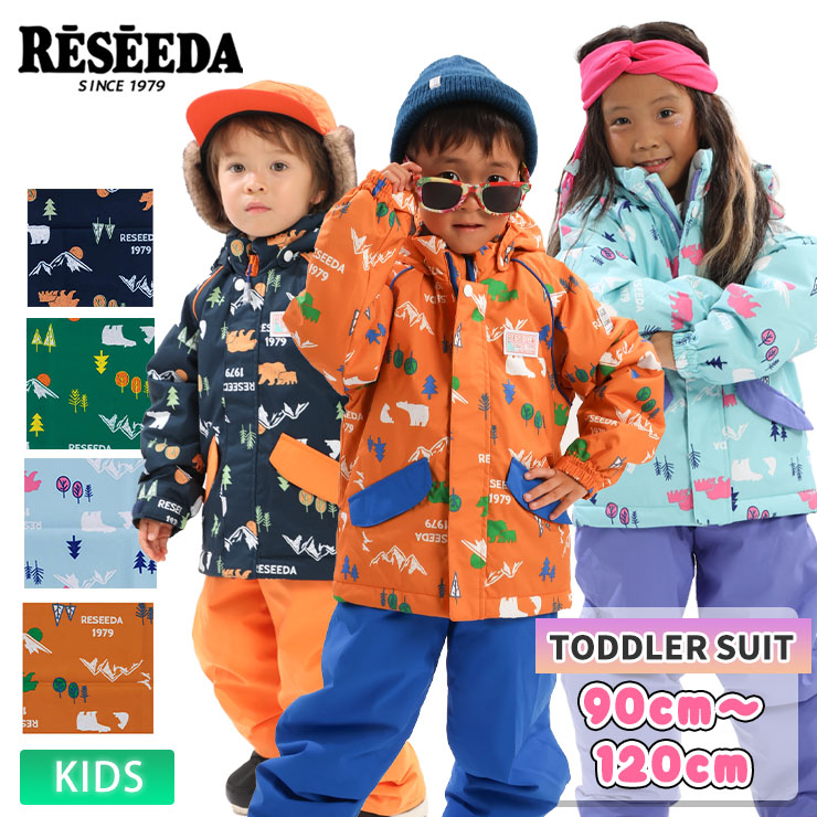 23-24 RESEEDA レセーダ RES56305 TODDLER SUIT スノーボード キッズ