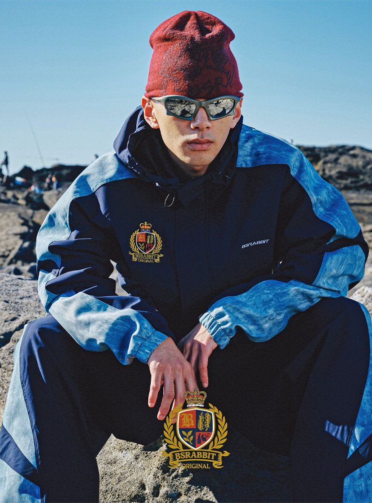 2027 BSRABBIT ビーエスラビット Bsr Royal Super Wide Jogger Pants