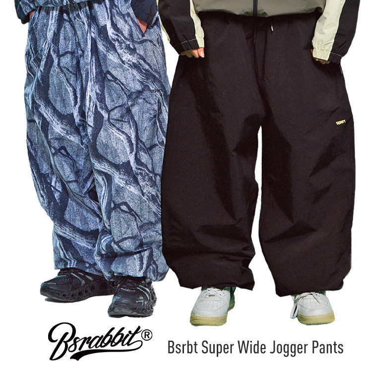 早期予約】2027 BSRABBIT ビーエスラビット Bsrbt Super Wide Jogger