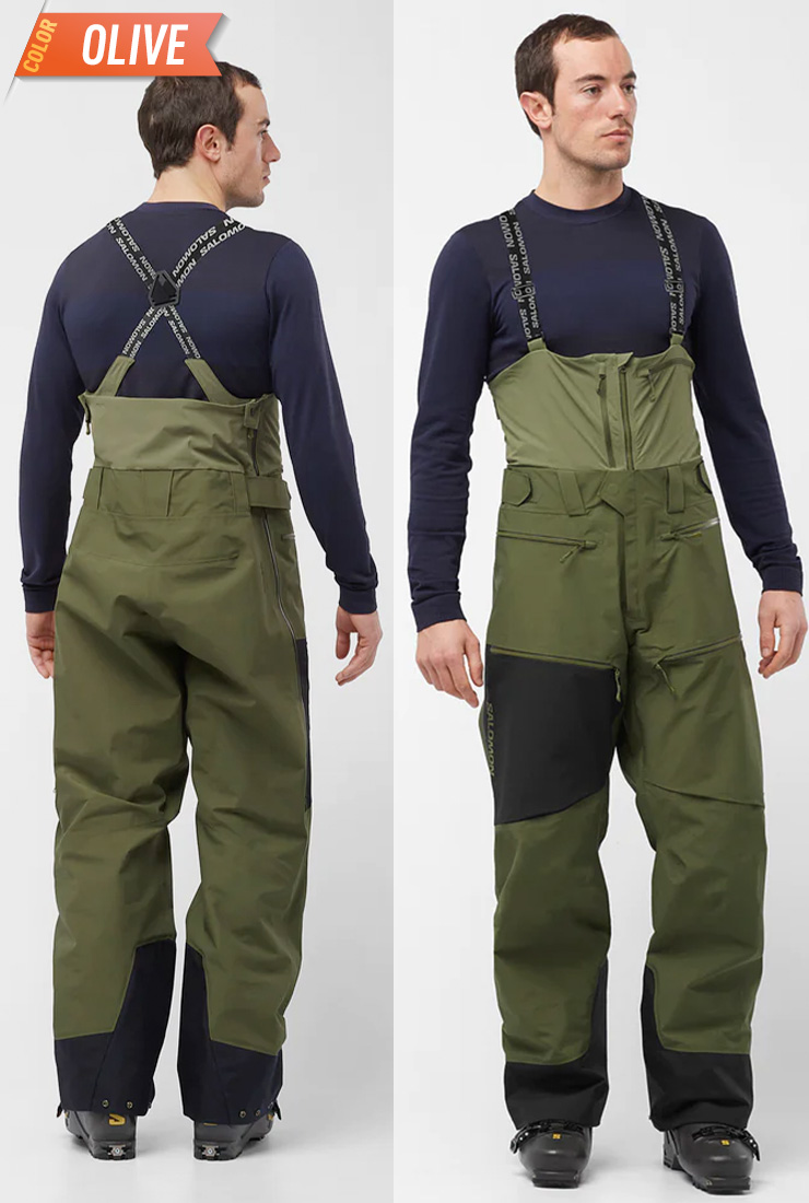 SALOMON　GORE-TEX　BIBゴアテックスビブパン　Sサイズ SALOMON GORE-TEX BIBゴアテックスビブパン Sサイズ SALOMON GORE-TEX