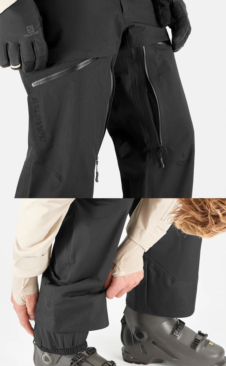 SALOMON（サロモン） 23-24 SALOMON STANCE 3L BIB PANT M スタンス