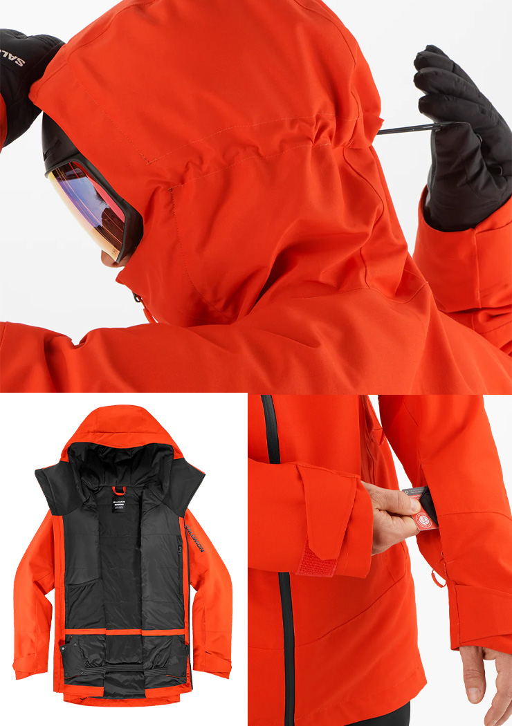 SALOMON（サロモン） 23-24 SALOMON TRANSFER PUFF JACKET M