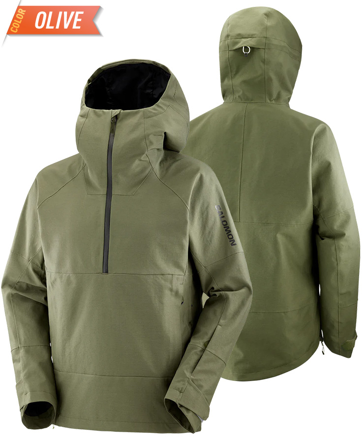 SALOMON 23-24 サロモン TRANSFER ANORAK JACKET M
