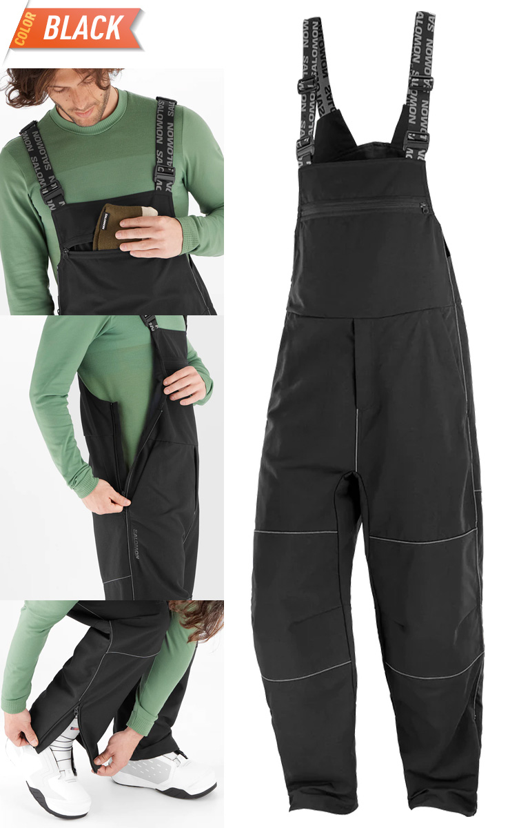 SALOMON スキーウェア オーバーオール　Lサイズ SALOMON 23-24 サロモン BOARDWORKS OVERALL U ボードワークス