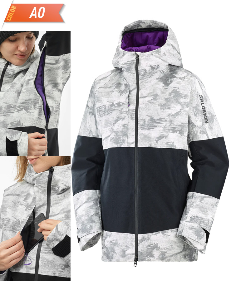 SALOMON（サロモン） 23-24 SALOMON BASHLEY PUFF JACKET W レディース