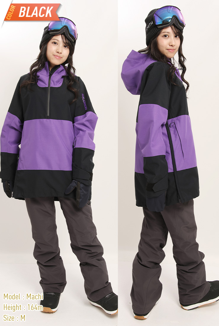 女性用 SALOMON サロモン スキーウエア アイスグローリー