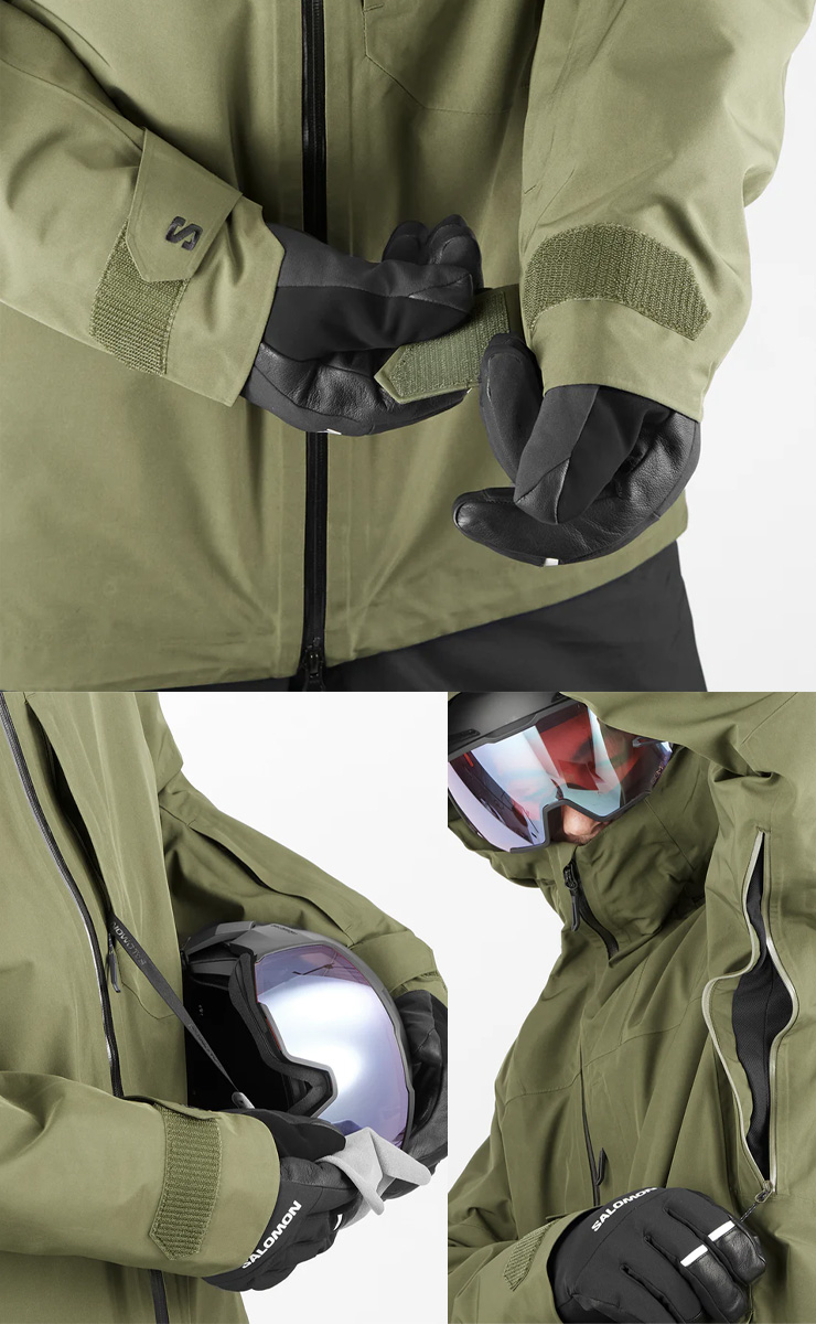 SALOMON 24-25 サロモン ABSOLUTE 3L JACKET W アブソリュート