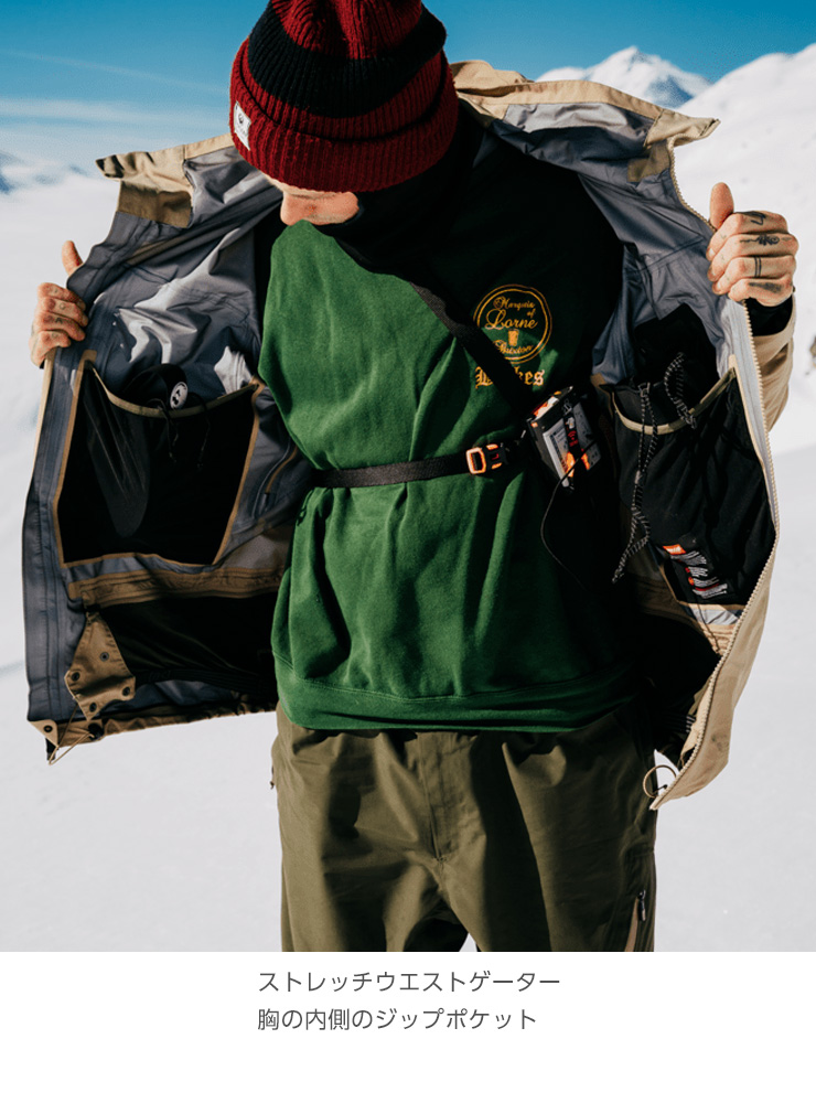 【新品タグ付】バートン　ak　ホバー　ゴアテックス　3L ストレッチジャケット メンズ Burton [ak] ホバー GORE-TEX Pro 3L ジャケット