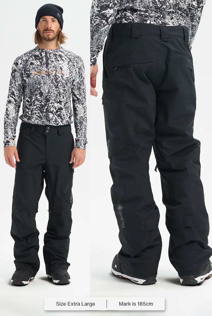 BURTON バートン Gore-Tex 2L Cyclic Pant ブラック 15400246_2.jpg