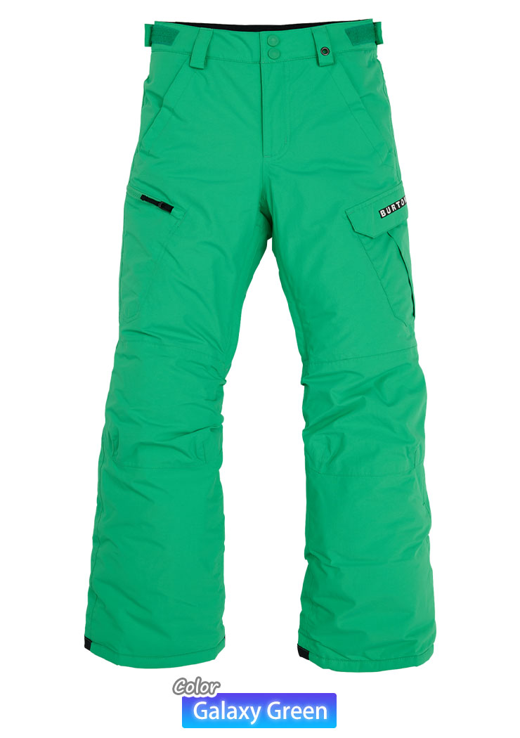BURTON BOYS スキー スノボ カーゴパンツ ボーイズXL カーキ 緑 BURTON 23-24 バートン Boys' Exile 2L Cargo Pants