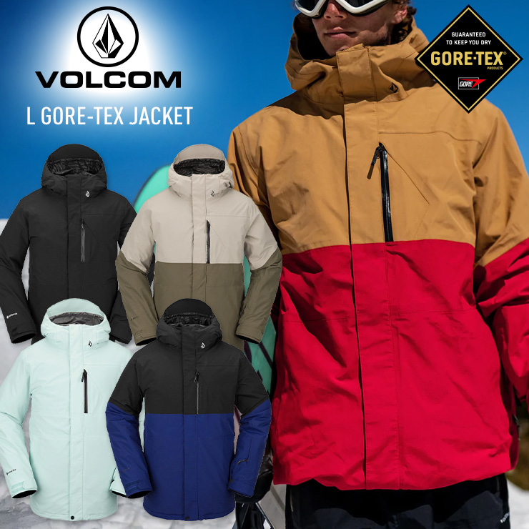 正規品 22-23 VOLCOM ボルコム L GORE-TEX JACKET エル ゴアテックスジャケット スノボー スノーボード ウェア  スキーウェア 2023