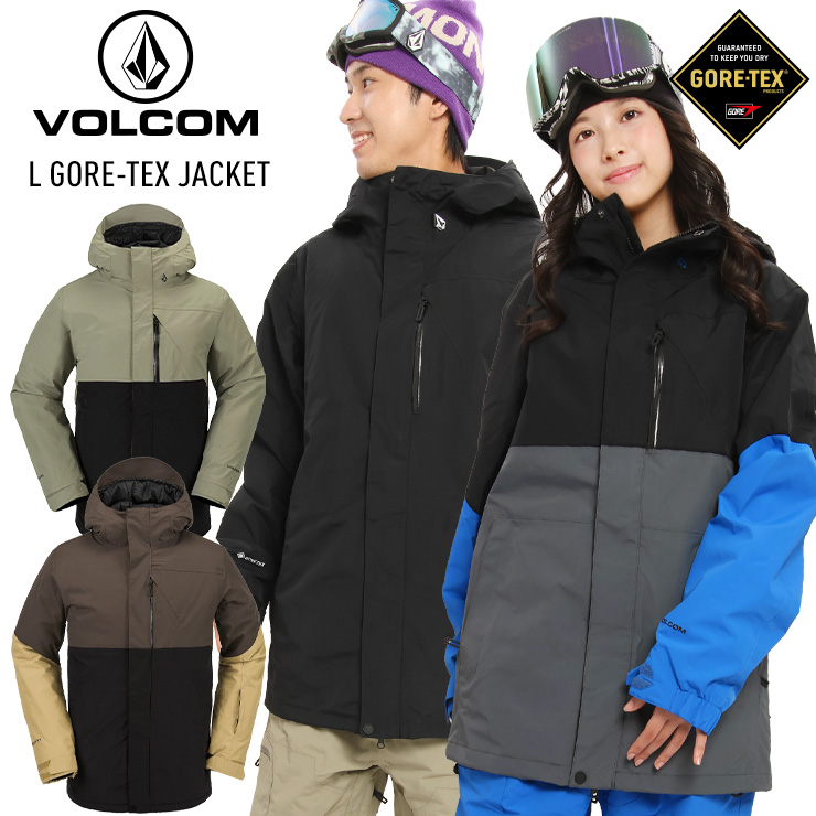 23-24 VOLCOM ボルコム L GORE-TEX JACKET エル ゴアテックスジャケット スノボー スノーボード スキー ウェア 2024