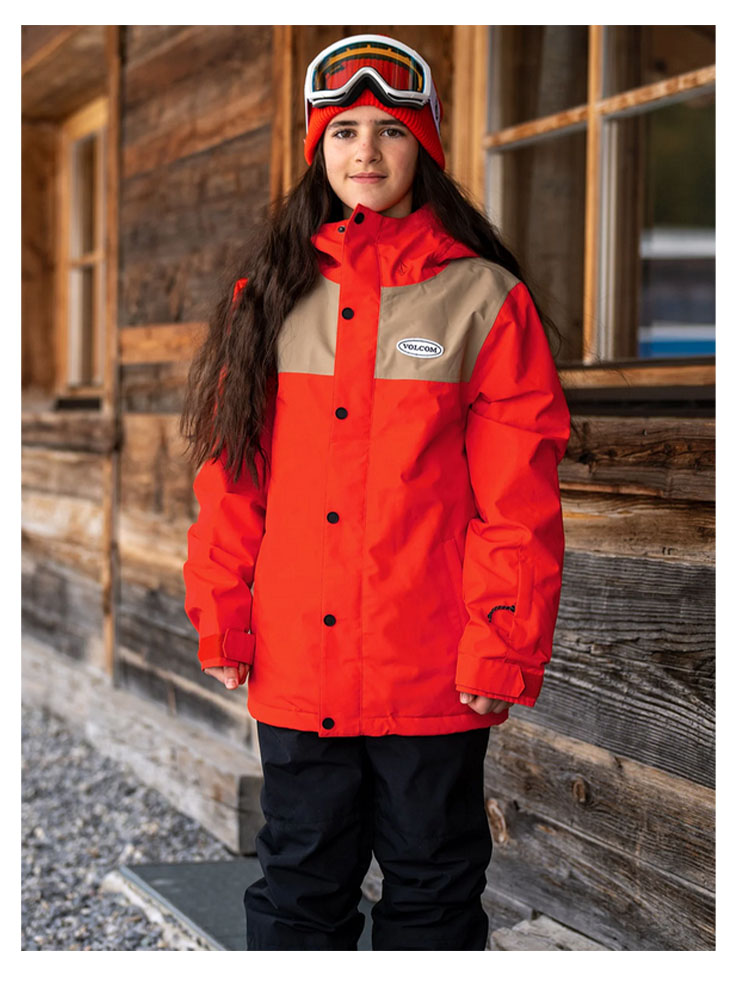 VOLCOM スノーボードウェア ダウン　未使用に近い超美品　Lサイズ VOLCOM（ボルコム） 24-25 VOLCOM/ボルコム DUA GORE-TEX jacket 着用