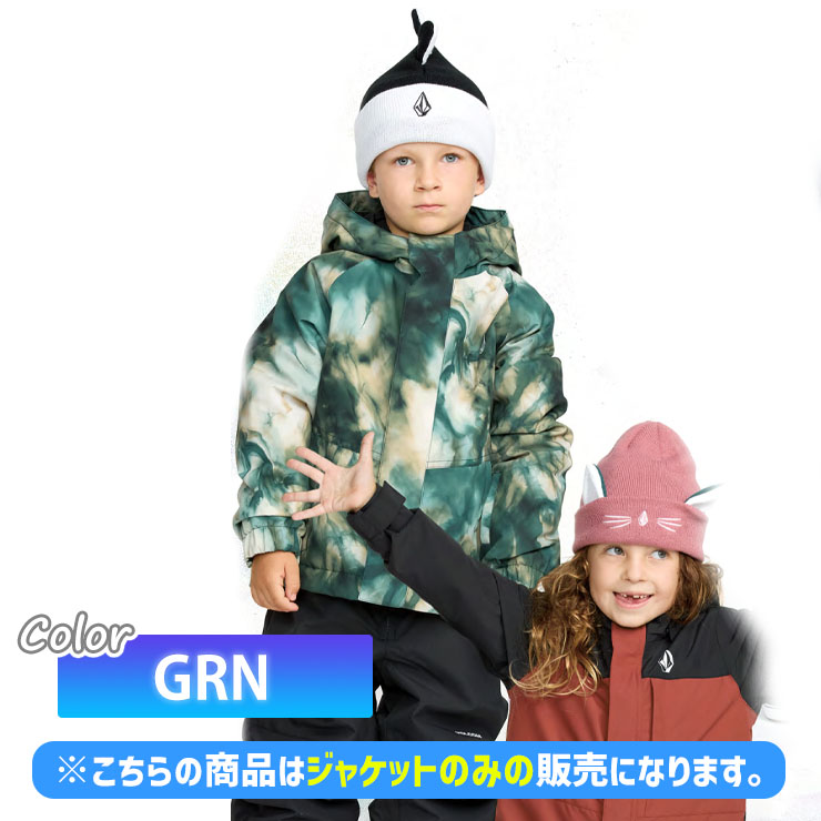 VOLCOM（ボルコム） 25-26 2026 VOLCOM LITTLE FLURRY INS JACKET