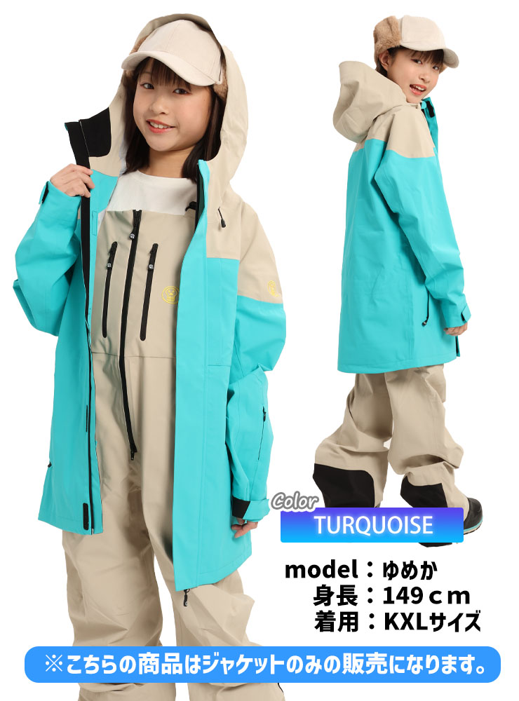 unfudge アンファッジ SUPERFREAK JACKET キッズ スノーボード