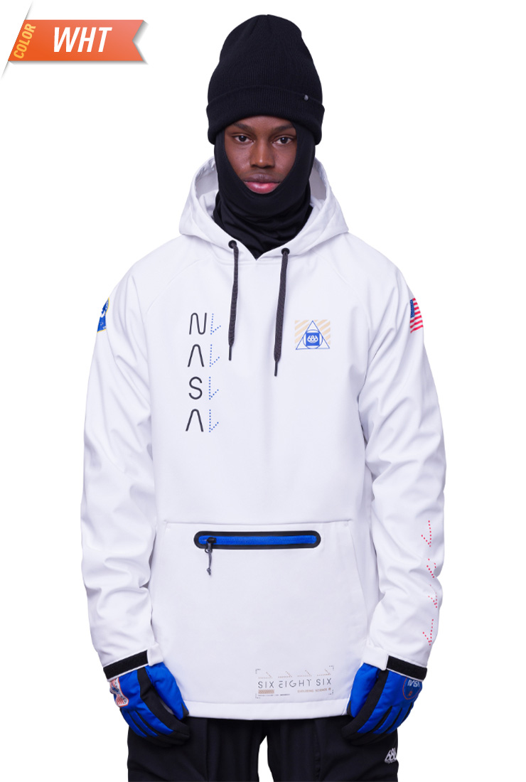 686スノーボード 撥水パーカー WATERPROOF HOODY Sサイズ 686（シックスエイトシックス） 23-24 686 Waterproof Hoody 撥水加工