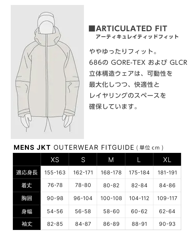 686（シックスエイトシックス） 25-26 686 GORE-TEX 3L ATV