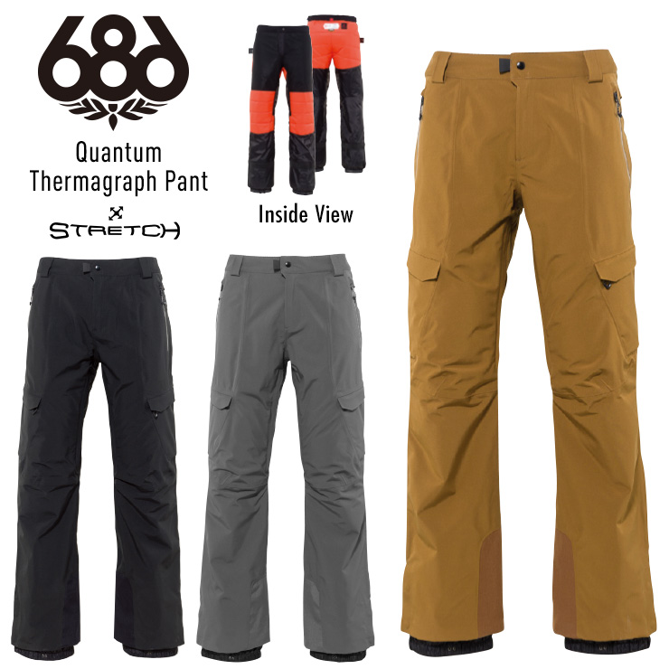 21-22 686 シックスエイトシックス Quantum Thermagraph Pant スノーボードパンツ 21/22 スノーボード ウェア  スノーウェア : 16815135 : モアスノー Yahoo!店 - 通販 - Yahoo!ショッピング