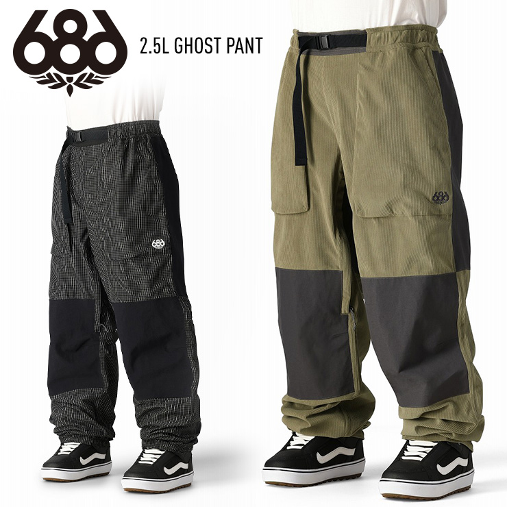 686（シックスエイトシックス） 24-25 686 2.5L GHOST PANT ゴースト
