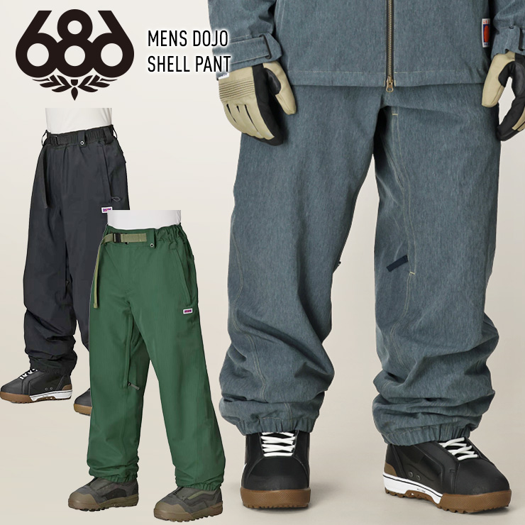 686（シックスエイトシックス） 25-26 686 DOJO SHELL PANT ドージョー