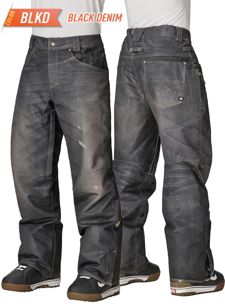 【希少】686 LTD Ed Destructed Denim Pant デニム 686（シックスエイトシックス） 25-26 686 DECONSTRUCTED DENIM PANT
