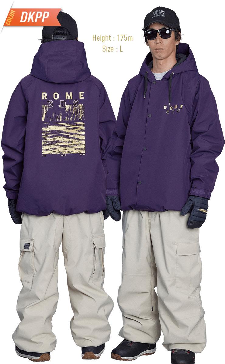 ROME SDS 正規品 23-24 ローム DRIFTER JACKET スノーボード
