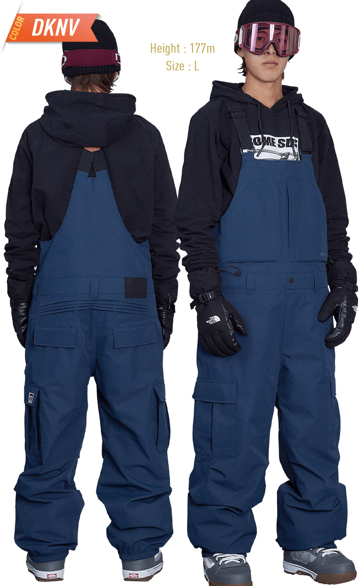 正規品 23-24 ROME SDS ローム BAGGY CARGO BIB PANTS バギーカーゴ