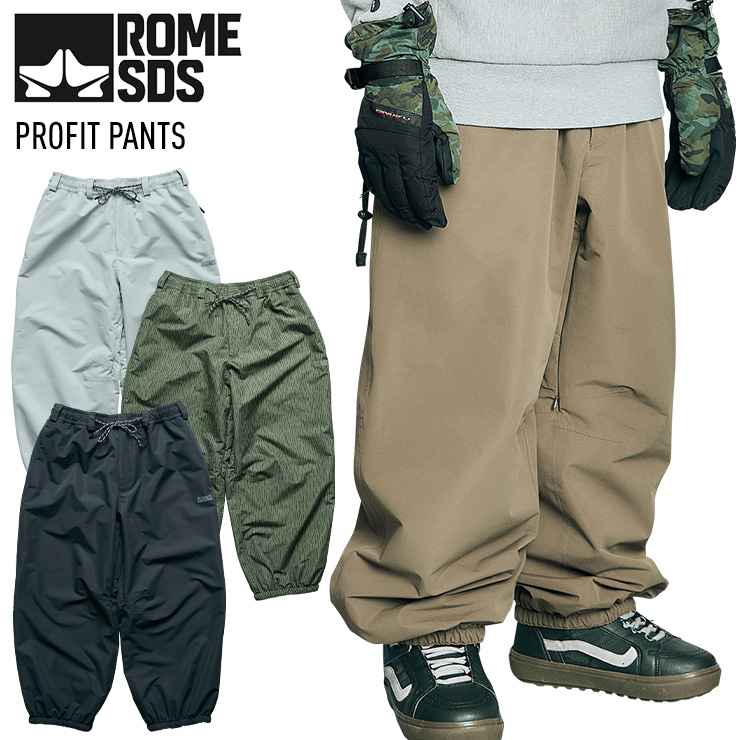 ROME SDSスノーパンツ ROME SDS 2026 ROME SDS ローム PROFIT PANTS プロフィットパンツ