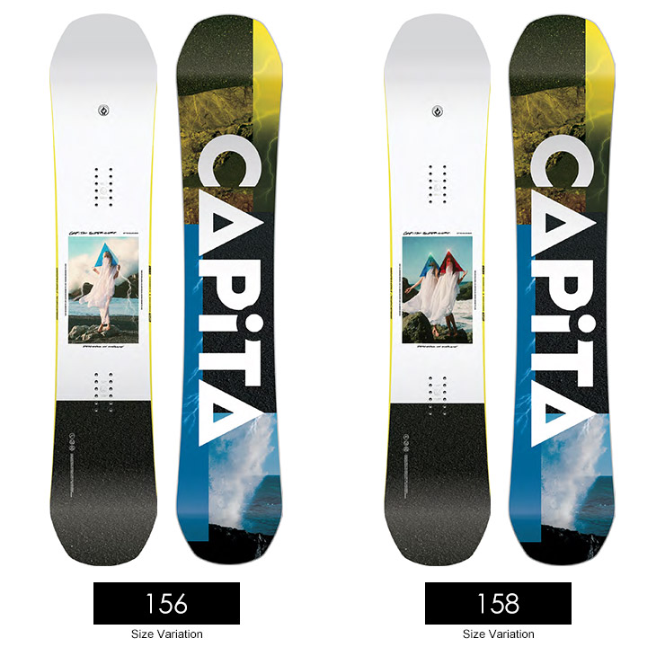 スノーボード CAPiTA DOA 23-24 WIDE 155cm CAPiTA CAPITA キャピタ 23-24 スノーボード D.O.A WIDE